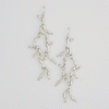 E015 Linked Rivulets 7 – Drop Earrings, in Sterling Silver