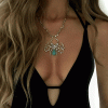 Priya Necklace, with Peruvian Opal